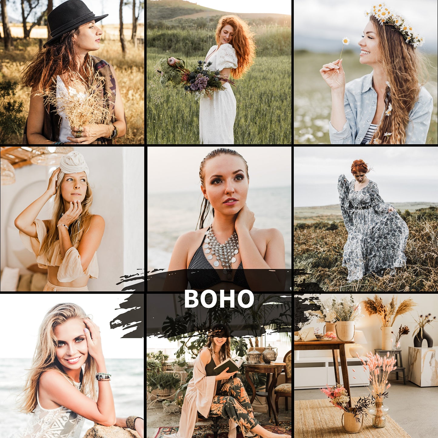 Пресет BOHO (10 варіантів)