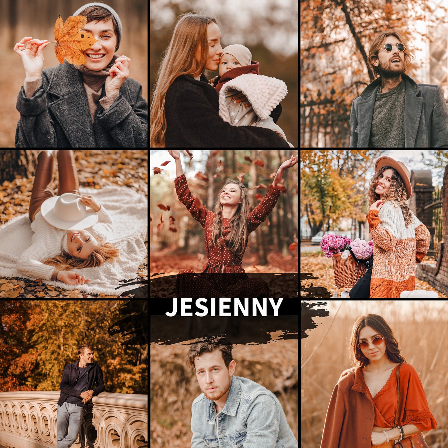 Пресет JESIENNY (10 варіантів)