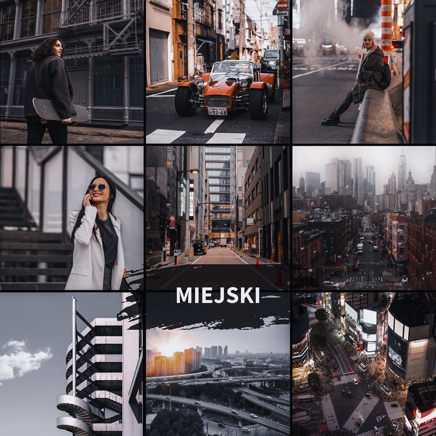 Пресет MIEJSKI (10 варіантів)