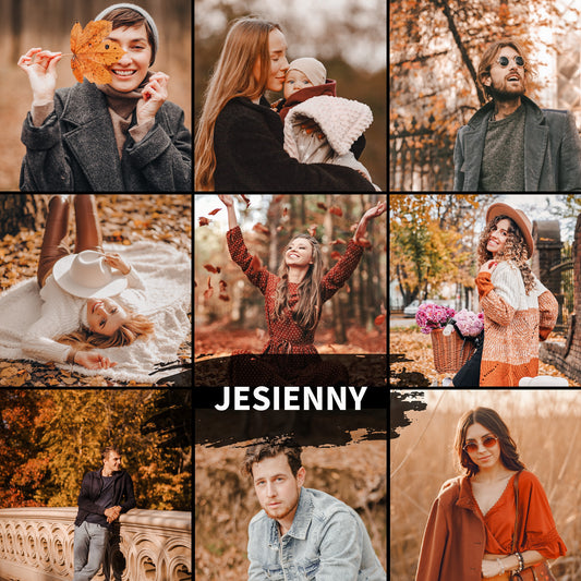 Пресет JESIENNY (10 варіантів)