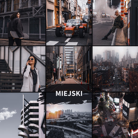 Пресет MIEJSKI (10 варіантів)