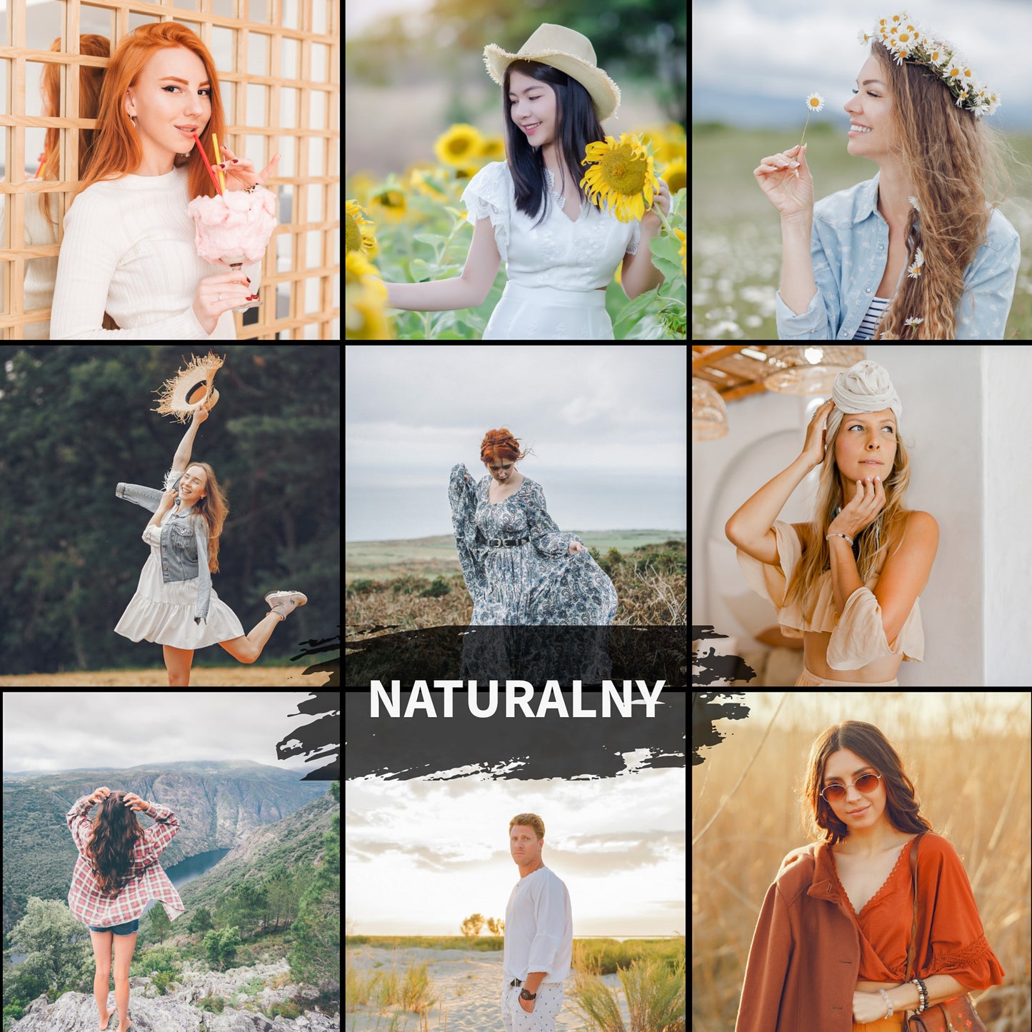 Пресет NATURALNY (10 варіантів)